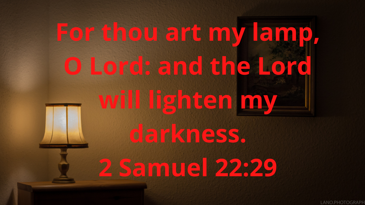 2 Samuel 22:29